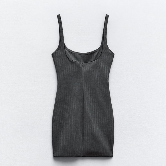 ZARA PINSTRIPE DRESS - Picture 4 of 5